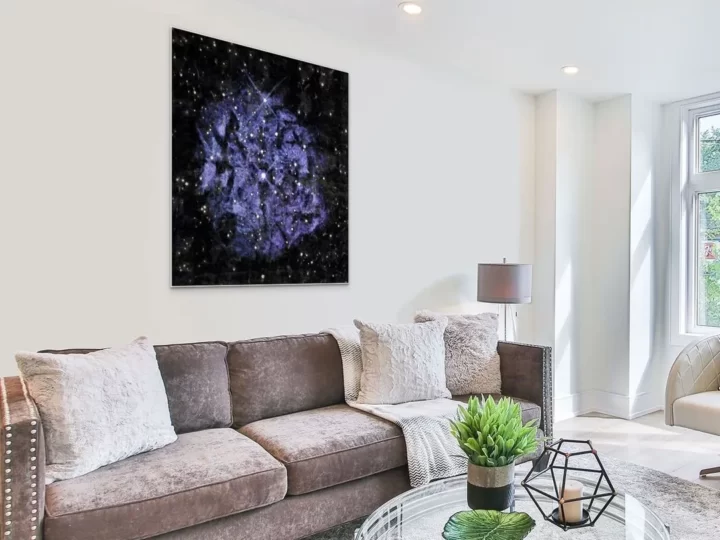 Glowing Radiance 1 Shop limited-edition space art print: glowing radiance